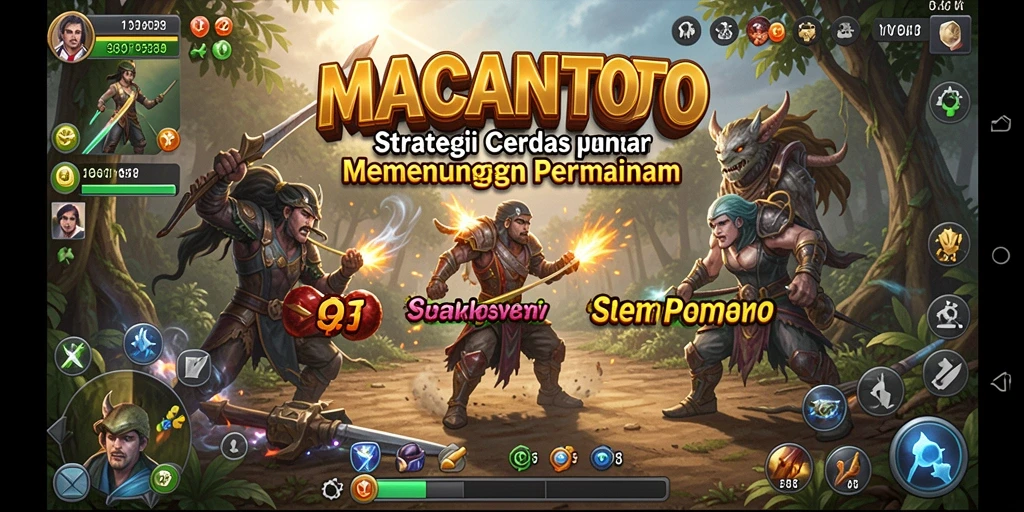 Tampilan gameplay menarik dari MACANTOTO dengan strategi yang mendalam.