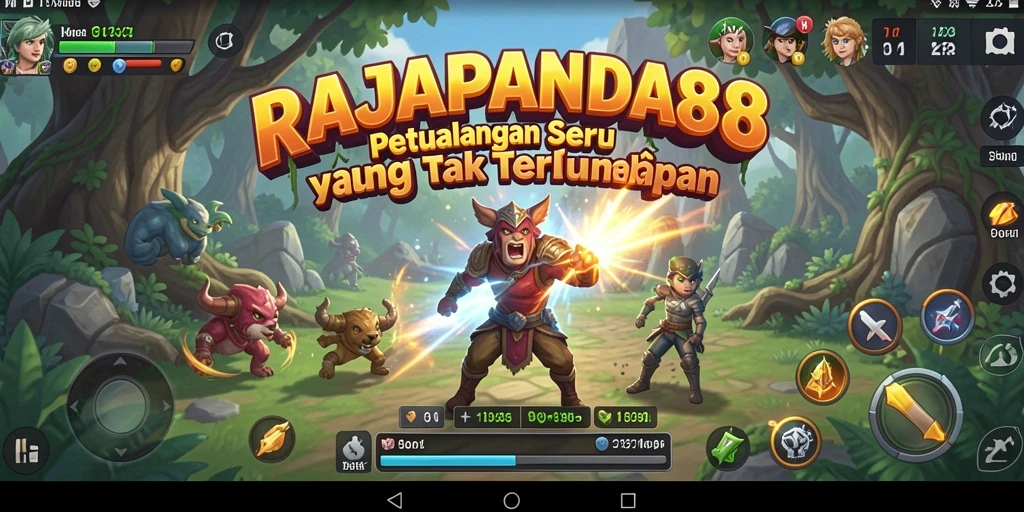 Gameplay petualangan yang menakjubkan di RAJAPANDA88.