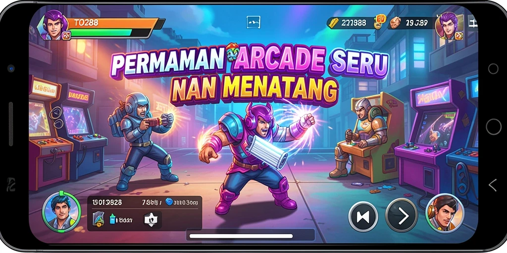 Screenshot gameplay TO288 menampilkan aksi seru dan penuh warna.
